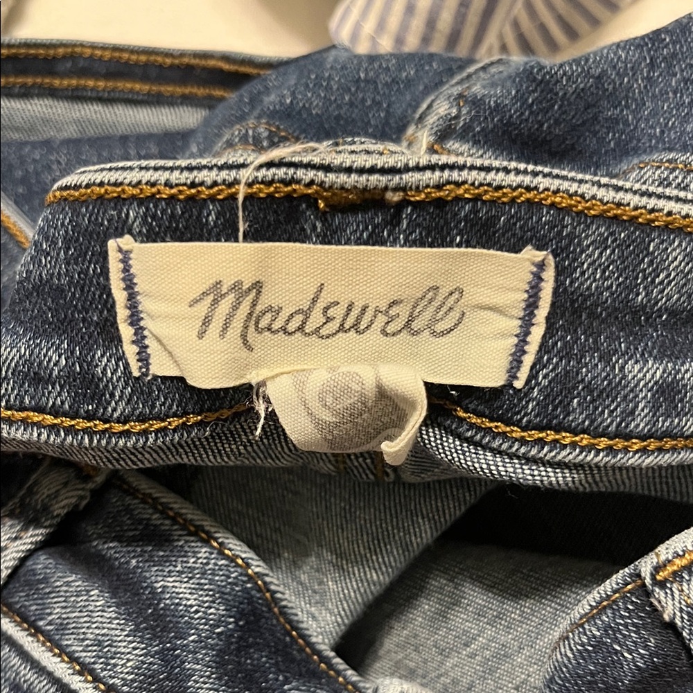 Madewell Dark Blue Skinny Jeans - Picture 2 of 6